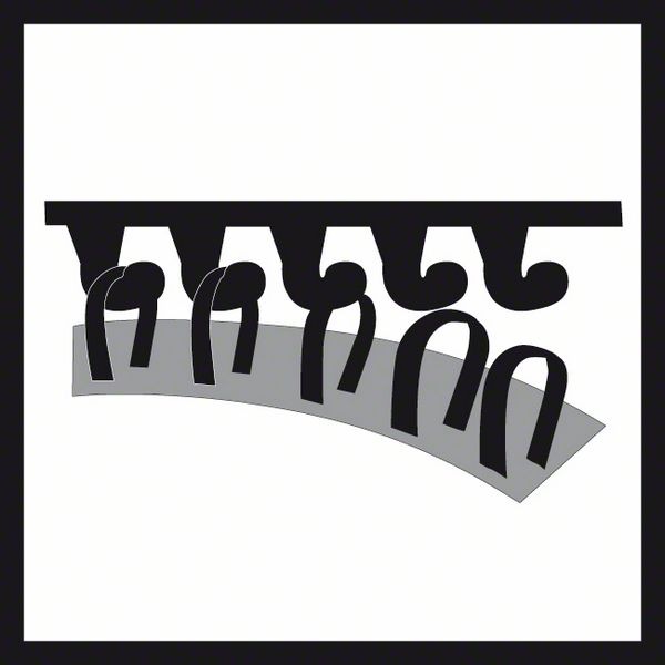 Actual product image Bosch Professional Zubehör Eccentric sanding paper with velcro (60)