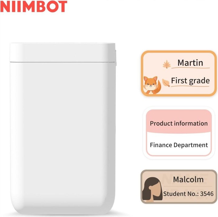 Actual product image Niimbot D101 (203 dpi)