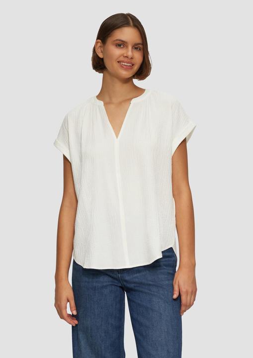 Produktbild S.Oliver Bluse Locker geschnittene Bluse mit Struktur (34)