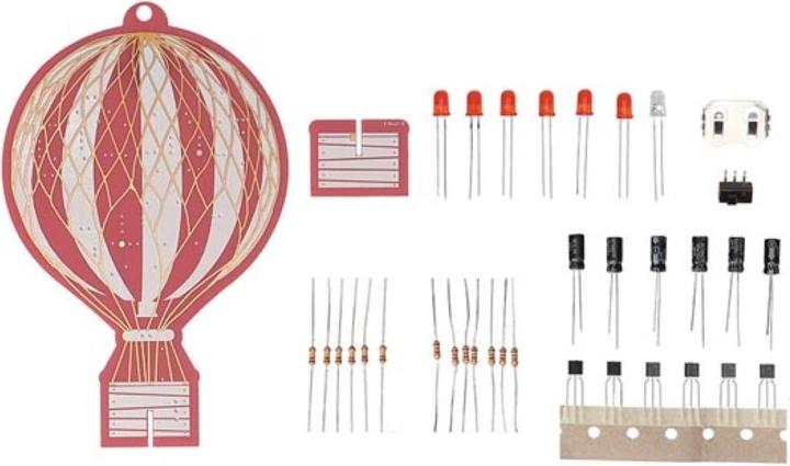 Immagine prodotto Whadda Mongolfiera dal design retrò - kit per imparare a saldare (Kit elettronica)