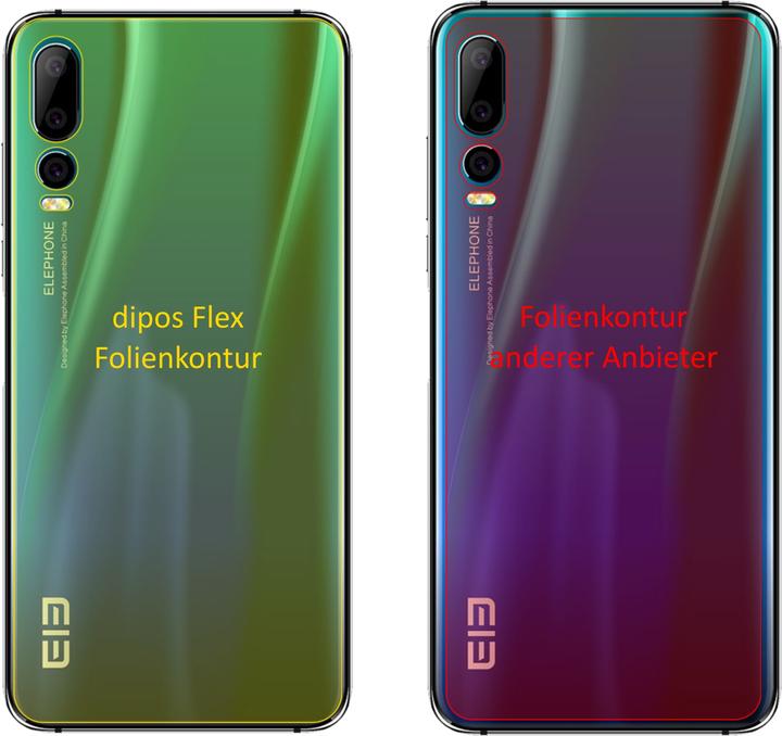 Actual product image Dipos Screen Protector Full-Cover 3D (3 pcs., Elephone A5)