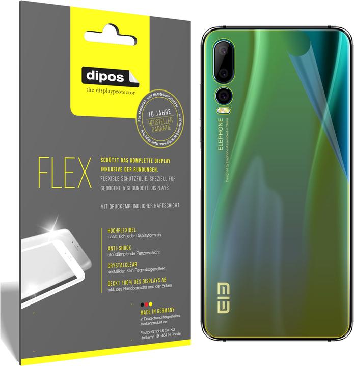 Actual product image Dipos Screen Protector Full-Cover 3D (3 pcs., Elephone A5)