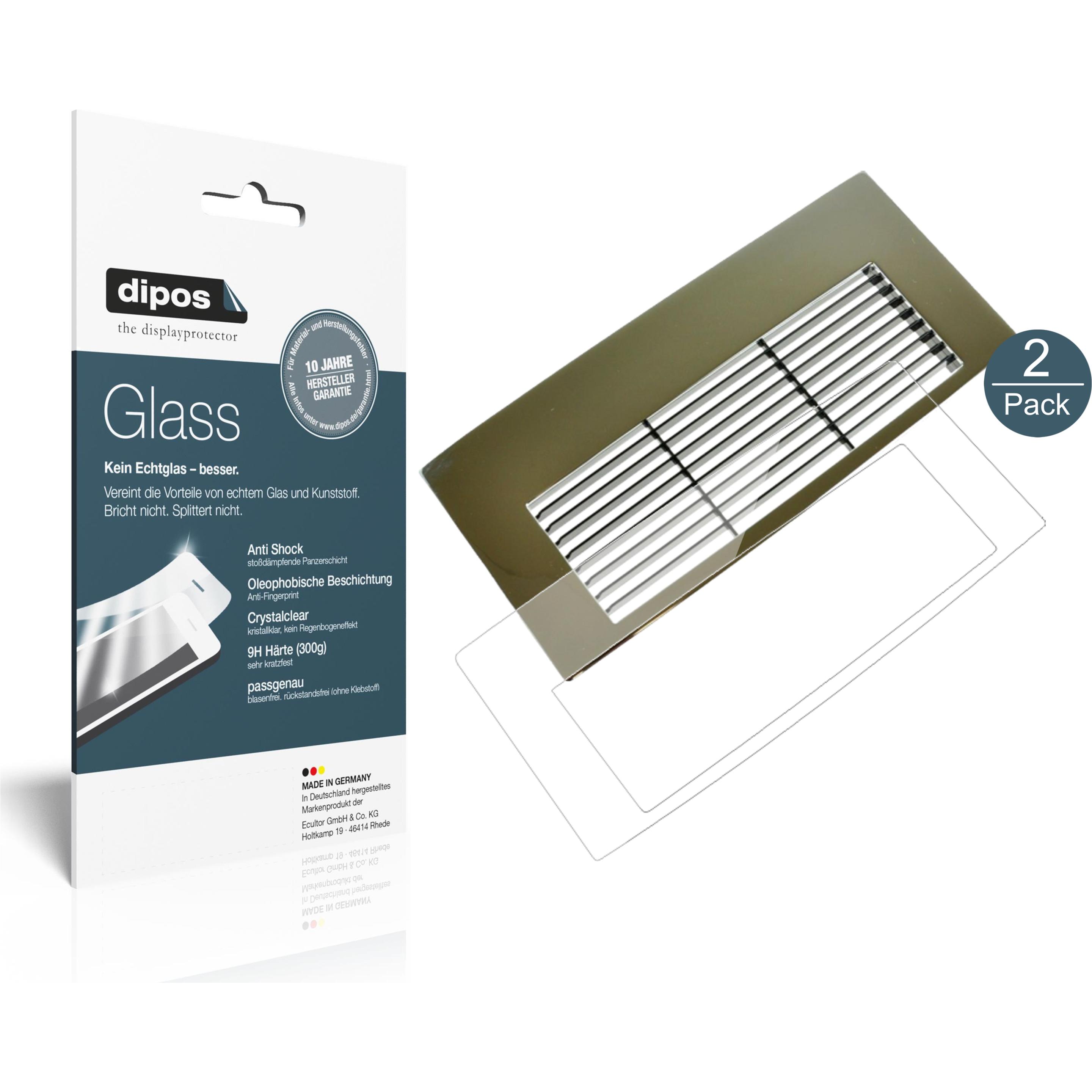 Dipos Displayschutz Anti-Shock, Zubehör Kaffeemaschinen, Transparent