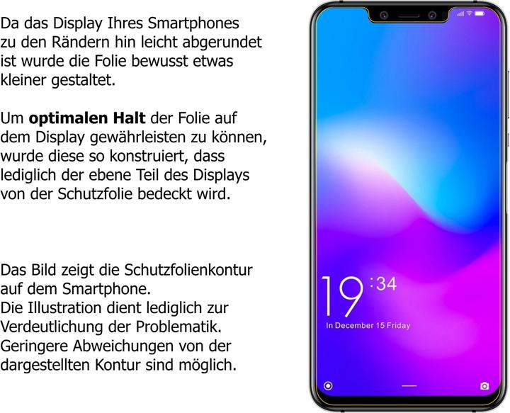 Actual product image Dipos Screen Protector Anti-Glare (6 pcs., Elephone A5)