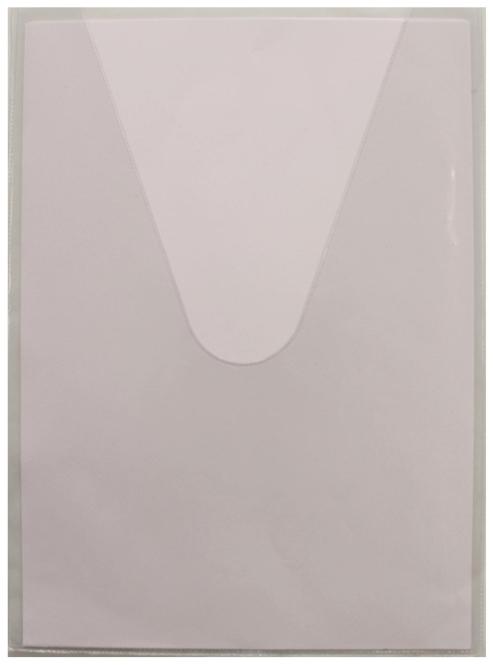 Produktbild Elmeko Schaltplantasche DIN A4 hoch Folietransparent VE 10Stück St-A4-F