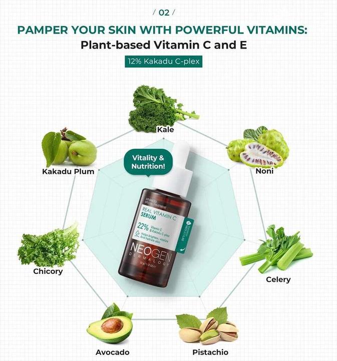 Actual product image Neogen Dermalogy Dermalogy Real Vitamin C Serum (32 ml)