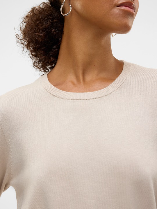 Image du produit Vero Moda Vmsilje Ls O-Neck Short Pullover Ga Noos (L)