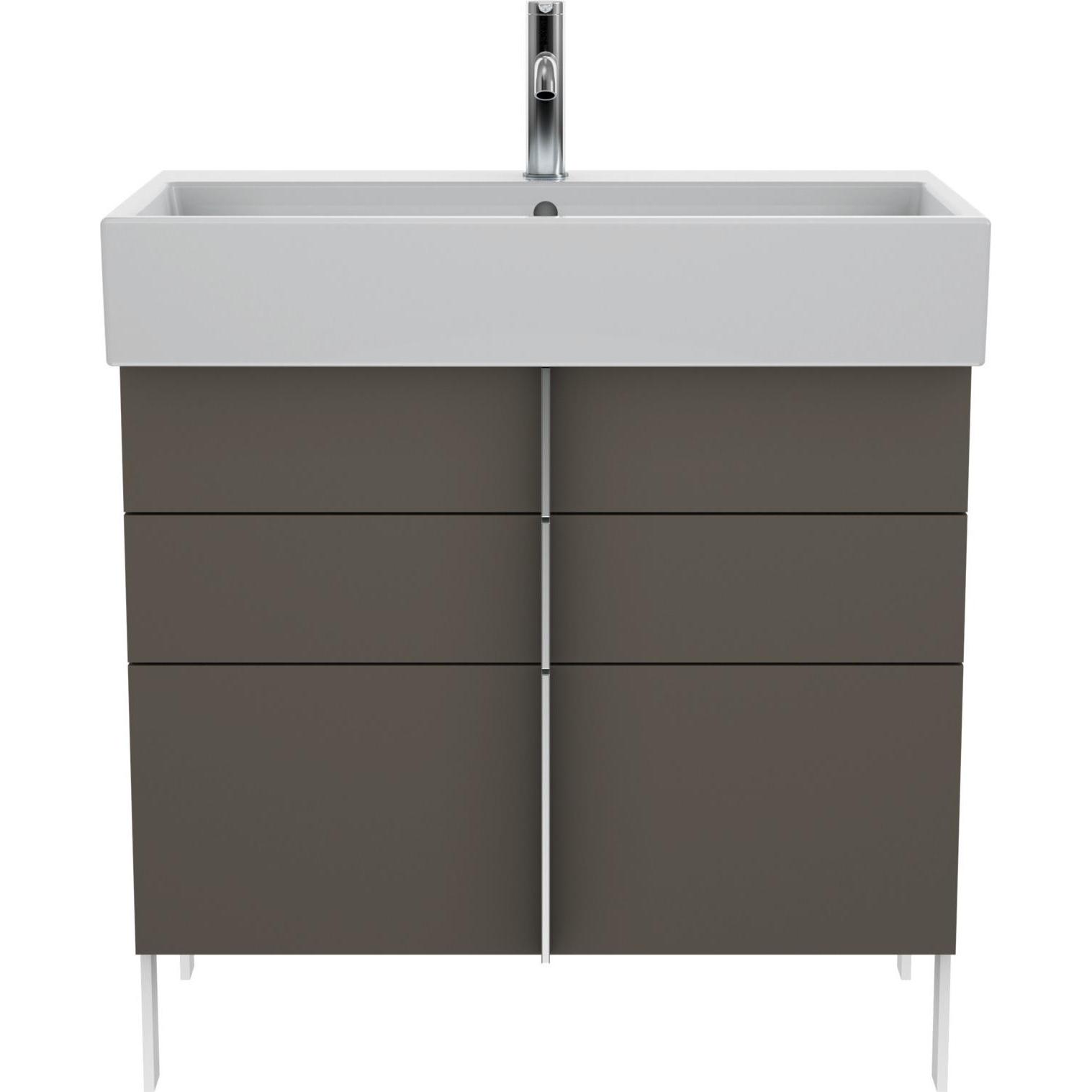 Duravit, Waschbecken, Waschtisch VERO AIR m ÜL HLB 800x470mm 1 Hahnloch weiss WG (470 mm, 800 mm)