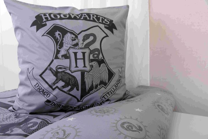 Actual product image Herding Harry Potter bed linen grey 135 x 200 cm / 80 x 80 cm