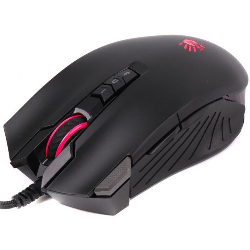 Thumbnail - A4Tech BLOODY V9m USB mouse (Kabelgebunden), Maus, Schwarz