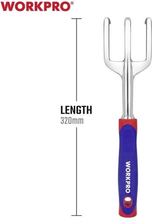 Actual product image Workpro Aluminium hand cultivator
