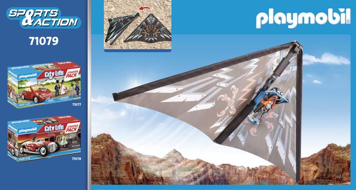 Actual product image Playmobil 71079 Starter Pack Hang Glider (71079, Playmobil Sports & Action)