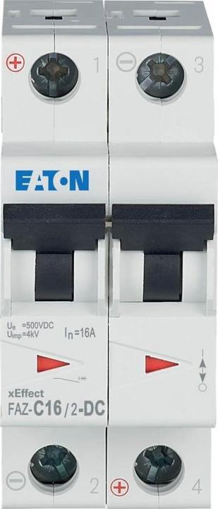 Immagine prodotto Eaton MOE FAZ-C16/2-DC Interruttore di protezione della linea