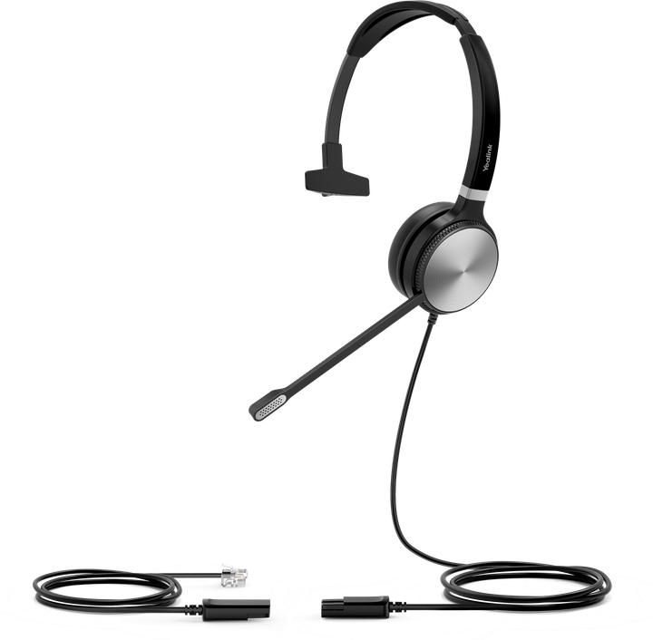 Yealink YHS36 MONO - Breitband-Headset für IP-Telefone (Kabelgebunden, Microsoft Teams)