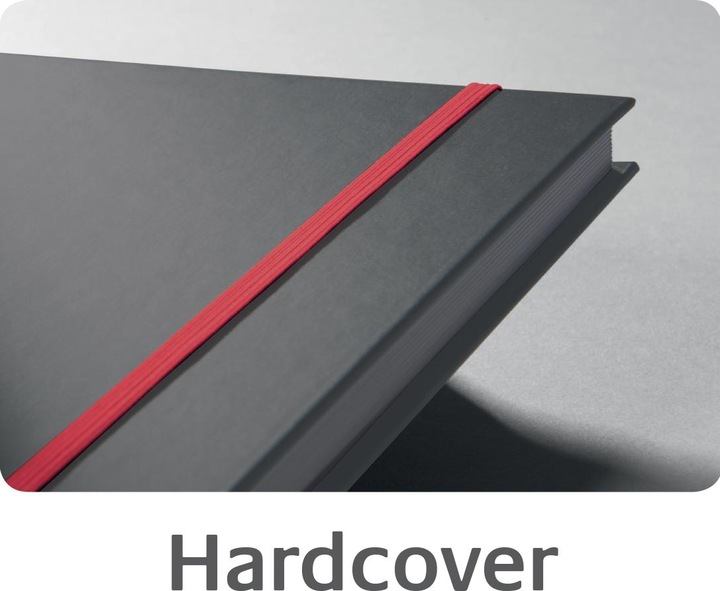 Produktbild Avery Dennison Zweckform Notizbuch "Notizio", DIN A4, kariert Hardcover, 80 Blatt, gebunden, 90 g/qm satiniertes Pa (A4, Kariert, Harter Einband)