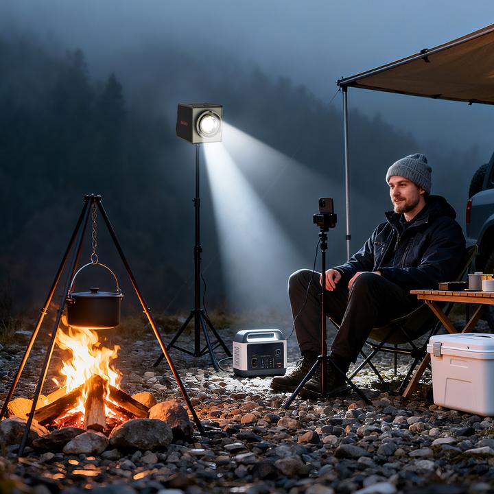 Produktbild Multiblitz MB-PL LED 100B Fotolicht Videolicht Studiolicht Fotostudio Fotolampe (Studioleuchte, Videoleuchte)