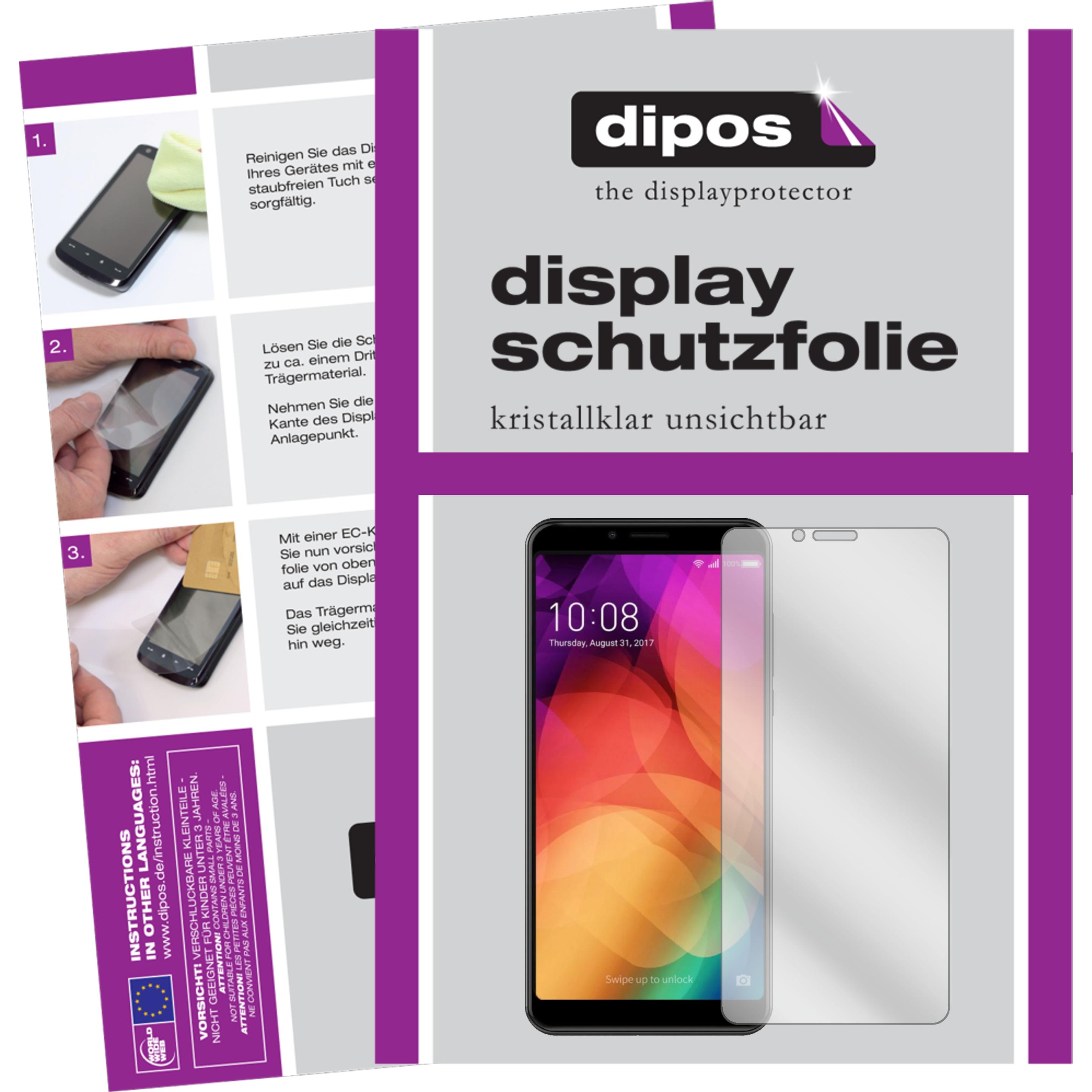 Dipos Displayschutzfolie Crystalclear (6 Stück, Samsung Galaxy Note 8), Smartphone Schutzfolie, Transparent