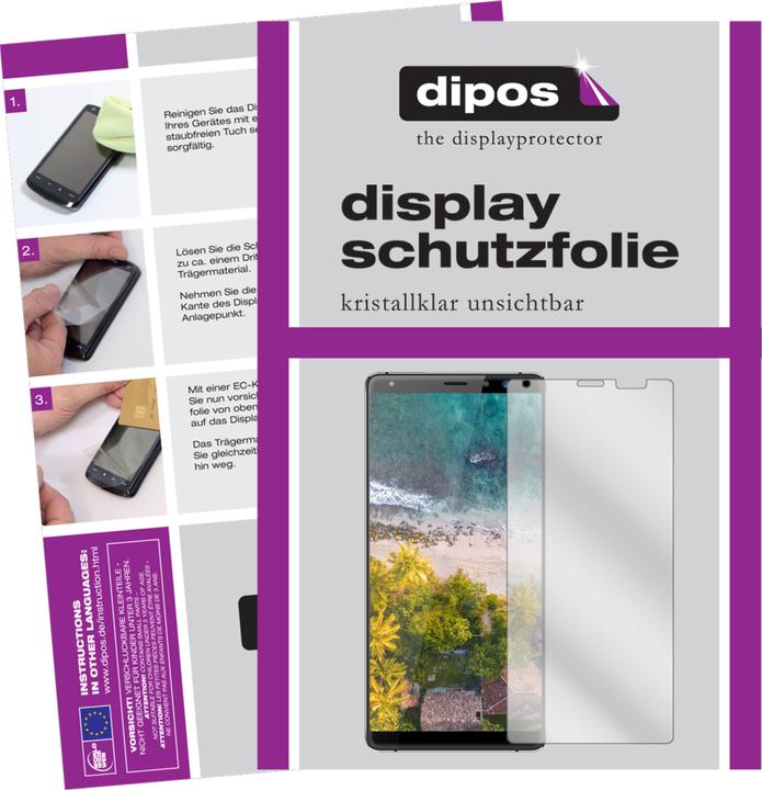 2 Pellicole Protettive Dipos Crystalclear Per Switel ESmart M2 - Made In Germany, Taglio Laser, Anti Graffio, Invisibile