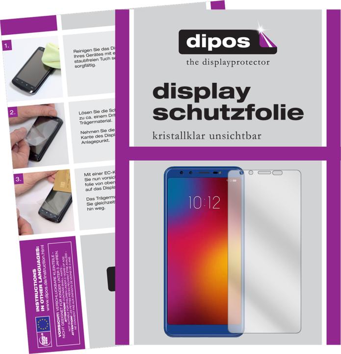dipos I 3X Pellicola Protettiva Compatibile con Lenovo K8