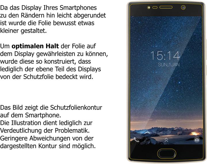 Produktbild Dipos Displayschutzfolie Crystalclear (1 Stk., Doogee BL7000)