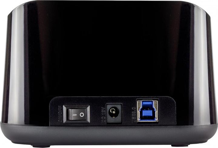Fantec DS-X2U3-Glanz - Bis zu 2x 6,35cm 2,5Zoll und/oder bis zu 8,89cm 2x 3,5Zoll SATA HDD Klon &... (2.5", 3.5")