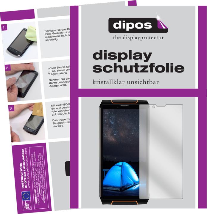 dipos I 2X Pellicola Protettiva Compatibile con Cubot King