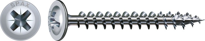 Actual product image Spax Back wall screws PZ2 4.0x20 mm (1000 Screws per piece)