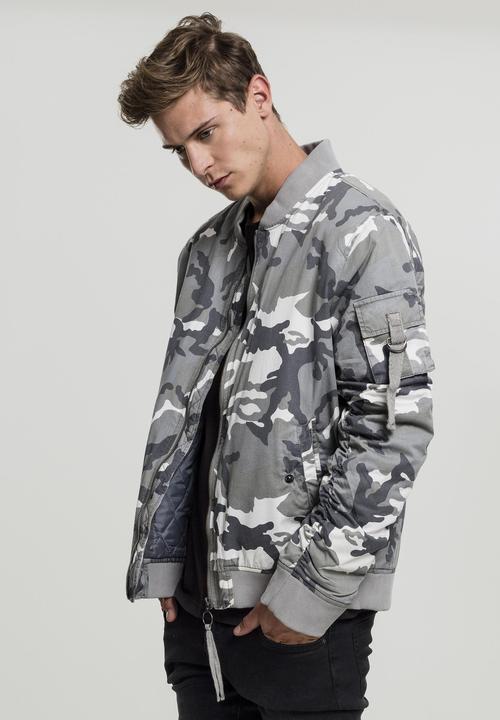 Produktbild Urban Classics Vintage Camo Cotton Bomber Jacket (M)