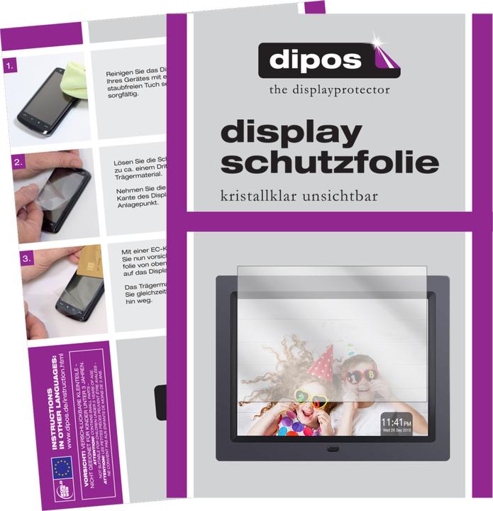 Produktbild Dipos Displayschutzfolie Crystalclear (2 Stück, Apeman 8)