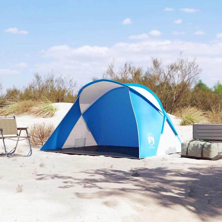 Produktbild VidaXL Strandzelt 2 Personen Pop-Up Wasserdicht (Strandzelt + Strandmuschel, 1.30 kg, 2 Personen)