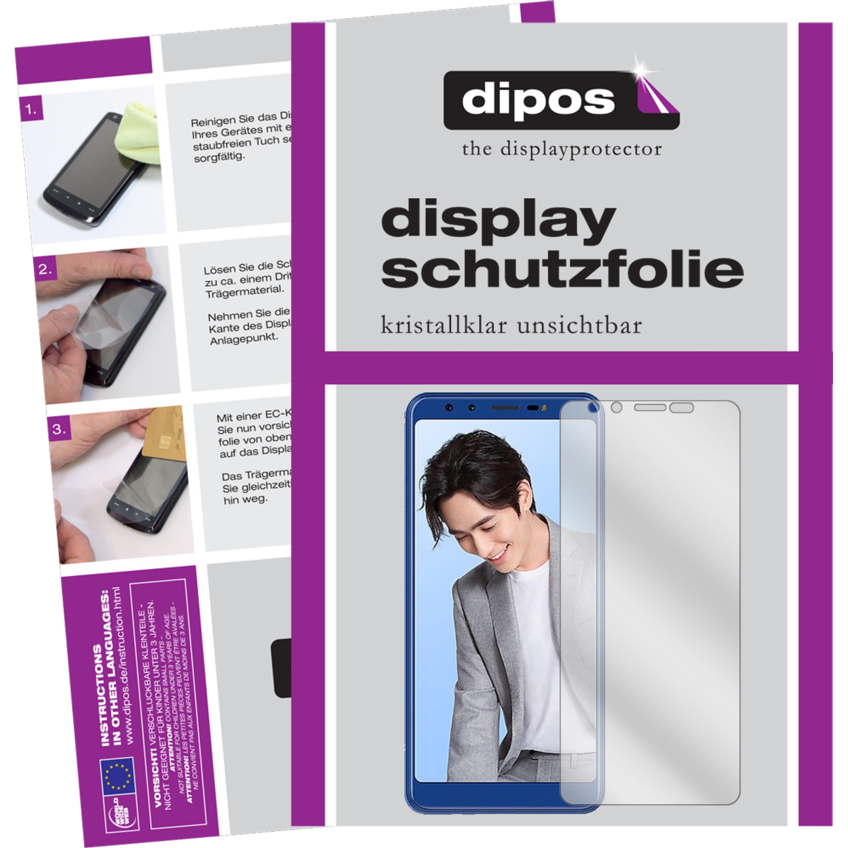 Thumbnail - Dipos Displayschutzfolie Crystalclear (5 Stück, Lenovo K5s), Smartphone Schutzfolie, Transparent