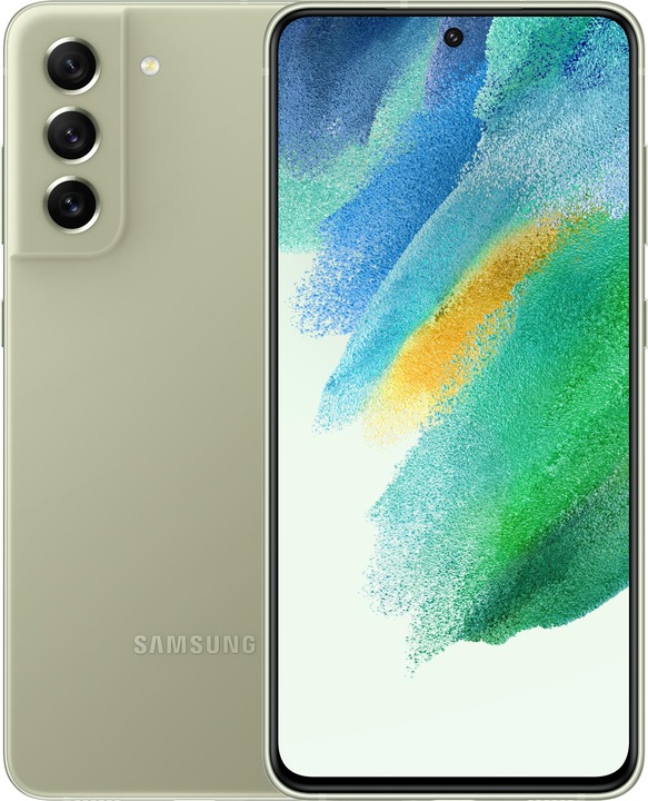 Image du produit Samsung Galaxy S21 FE 5G (128 Go, Olive, 6.40", Double SIM, 12 Mpx, 5G)