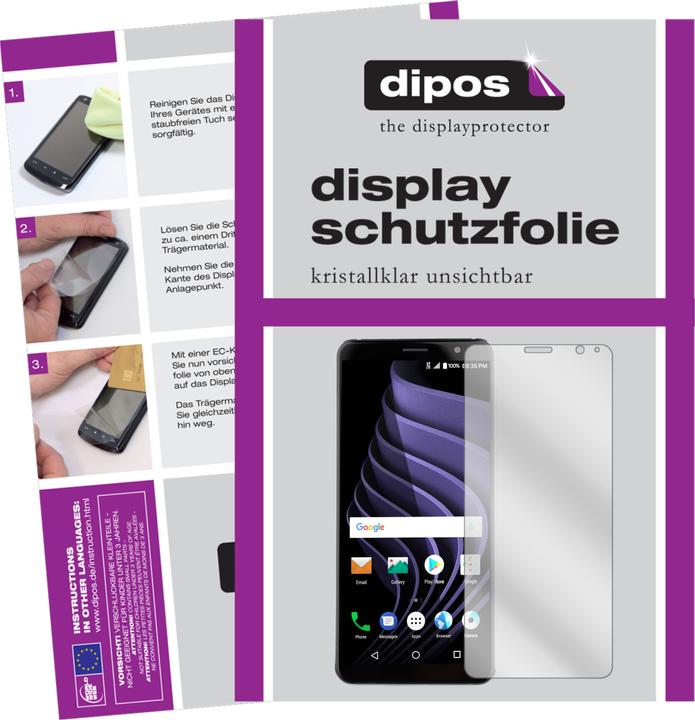 2x Pellicola per ZTE Nubia M2 Protettiva Protezione Schermo Cristallo