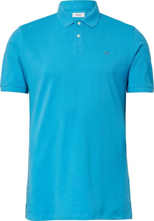 Actual product image S.Oliver Polo-Shirt Poloshirt mit kleinem Labelpatch (XXL)