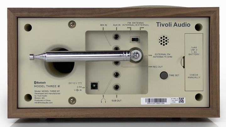 Actual product image Tivoli Audio Model Three BT - AM/FM - Valnd (AM, FM, Bluetooth)