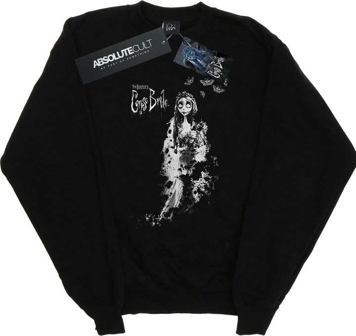 Actual product image Corpse Bride Womens/Ladies Distressed Bride Sweatshirt (XL)