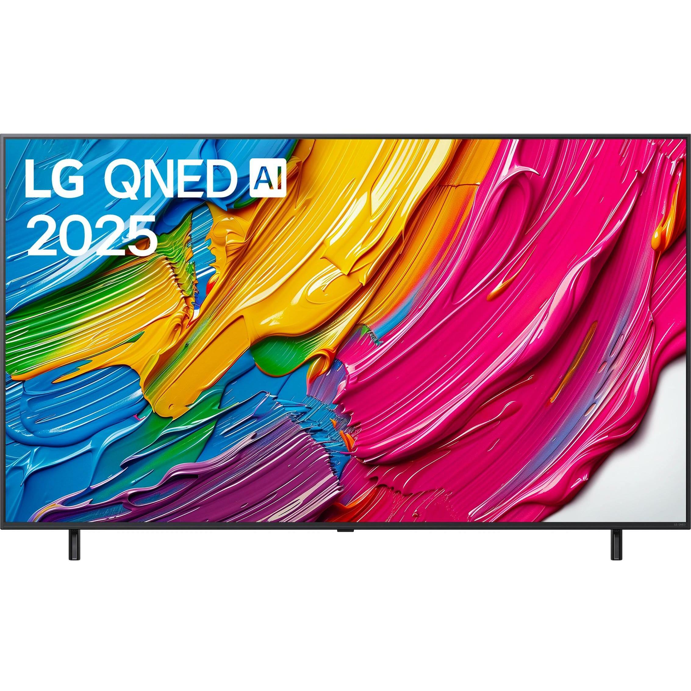 LG 65QNED80A6A (65", QNED80, QNED, 4K, 2025), TV, Schwarz