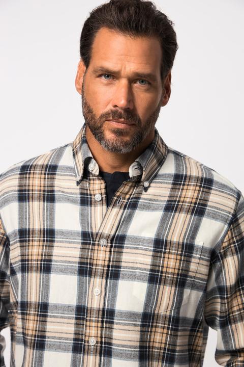 Immagine prodotto Jay-Pi Trekking-Karohemd, Outdoor, Langarm, Buttondown-Kragen, Modern Fit (5XL)