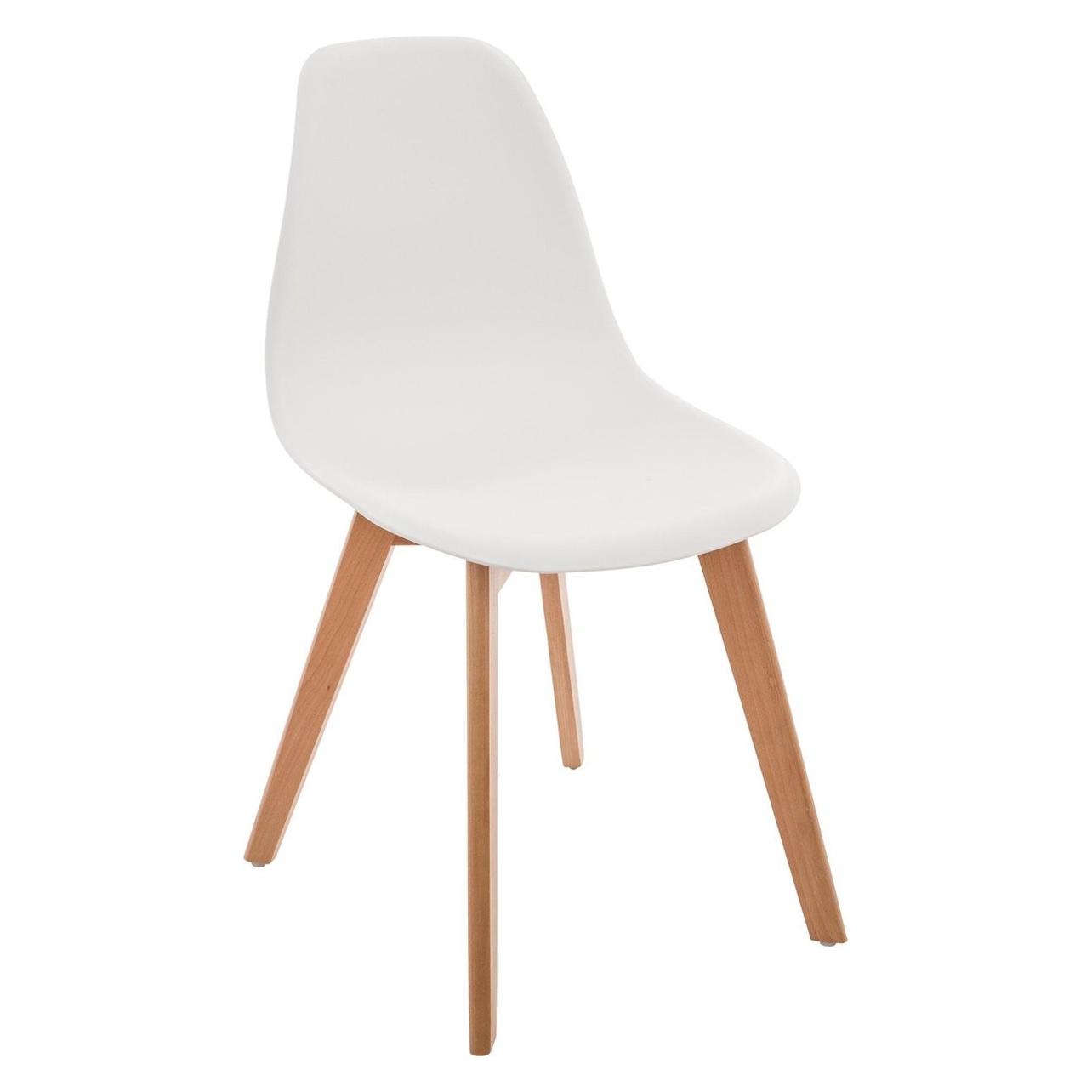 Atmosphera, Kinderstoel + Kindertafel, Stoel Van Wit Polypropyleen, Wit (Kinderstoel)