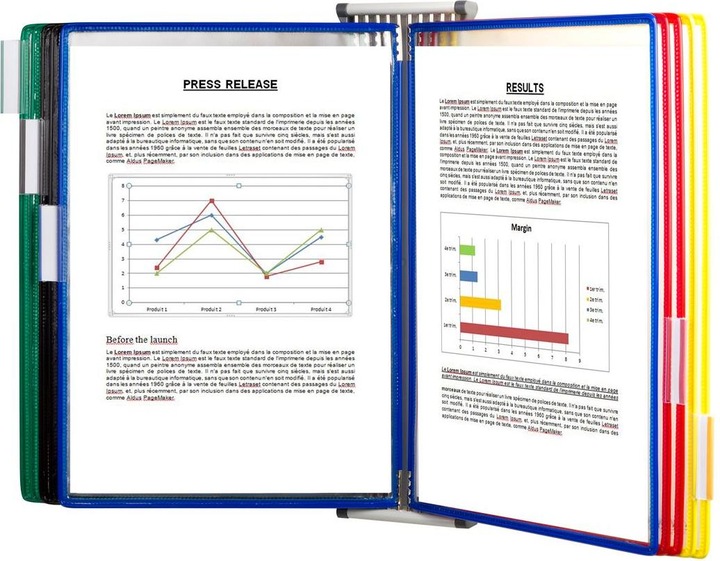Actual product image Tarifold 413109 Document display carousel wall portrait