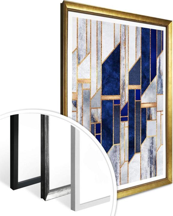Produktbild Trenddeko Blauer Winterhimmel (80 x 100 cm)