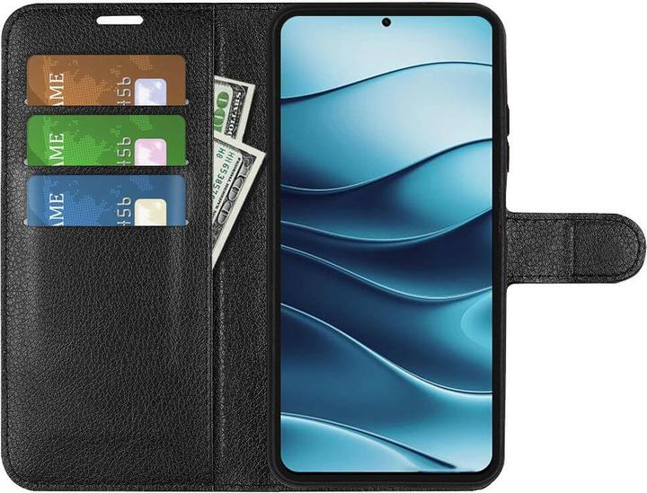 Actual product image Cover-Discount Xiaomi Redmi Note 14 5G - Leder Etui Hülle (Xiaomi Redmi Note 14 5G)