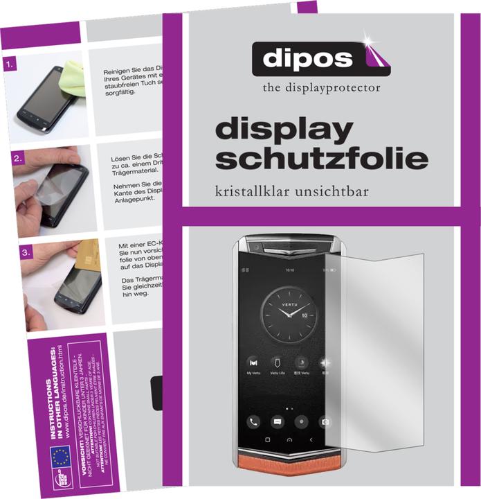 Produktbild Dipos Displayschutzfolie Crystalclear (5 Stück, Vertu Aster P)