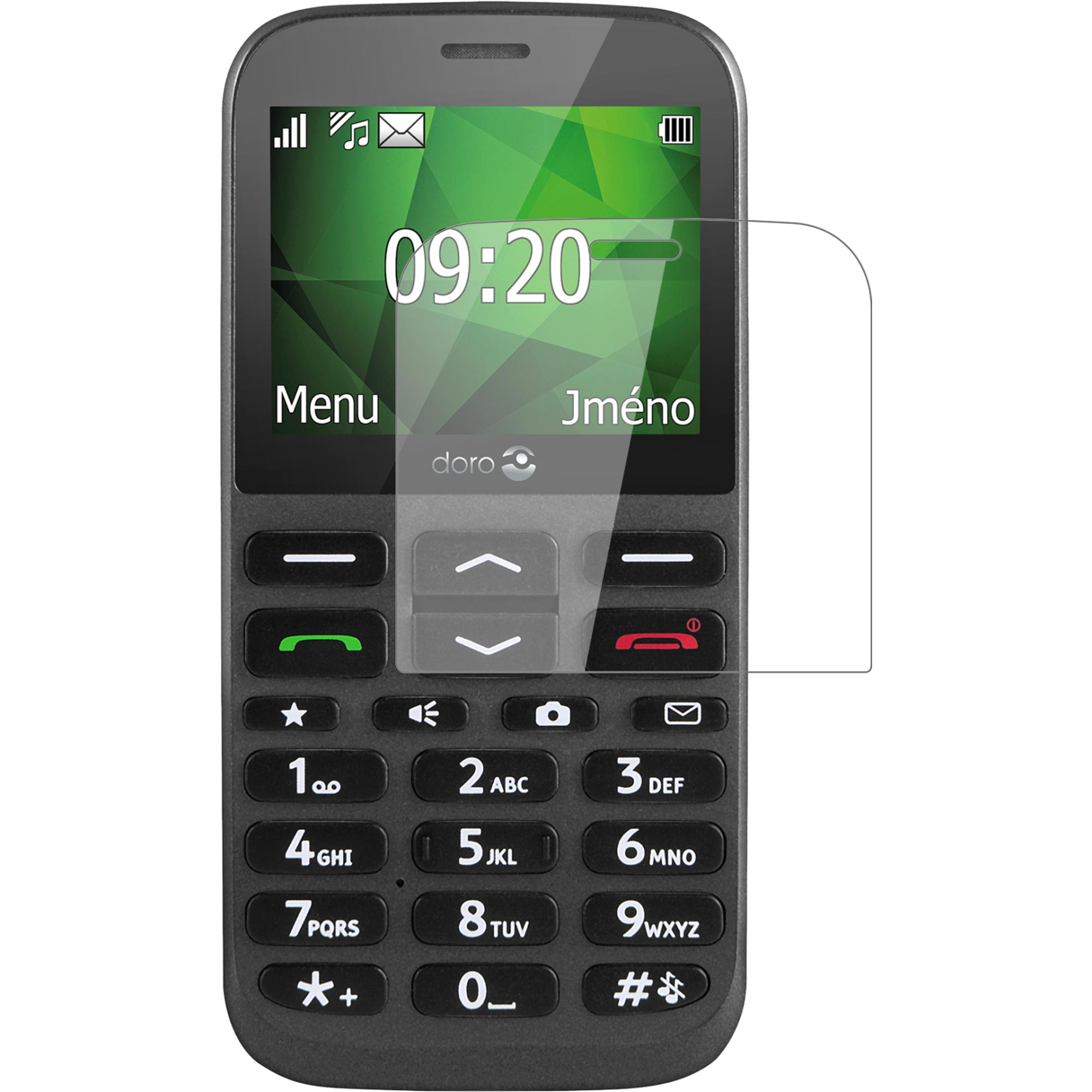 Dipos Displayschutz Anti-Shock (1 Stück, Doro 1370), Smartphone Schutzfolie, Transparent
