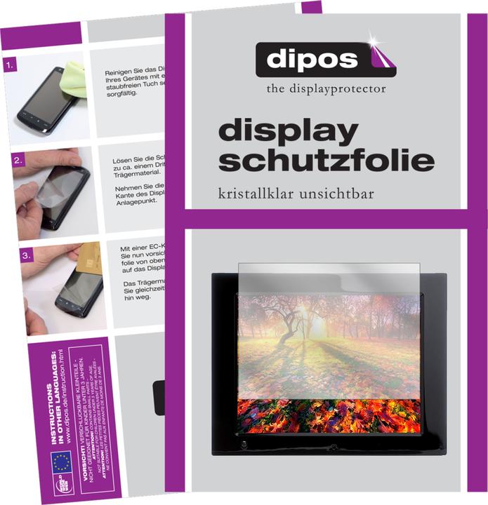Produktbild Dipos Displayschutzfolie Crystalclear (2 Stück, DPF 12B1)