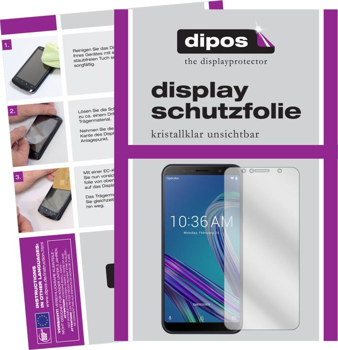 2x Pellicola per Asus ZenFone Max Plus M1 (ZB570TL) Protettiva