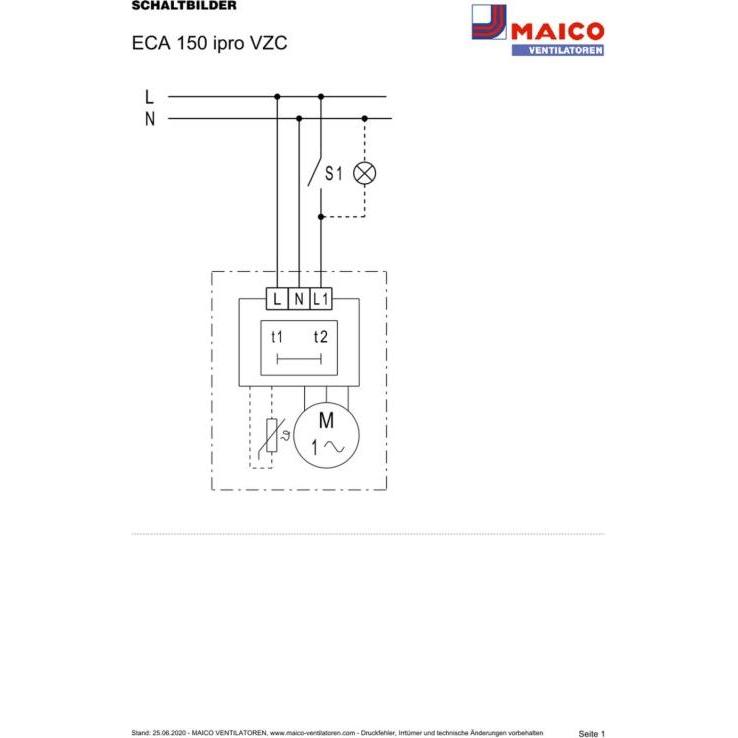 Thumbnail - Maico, Belüftungsventilator, Kleinraumventilator