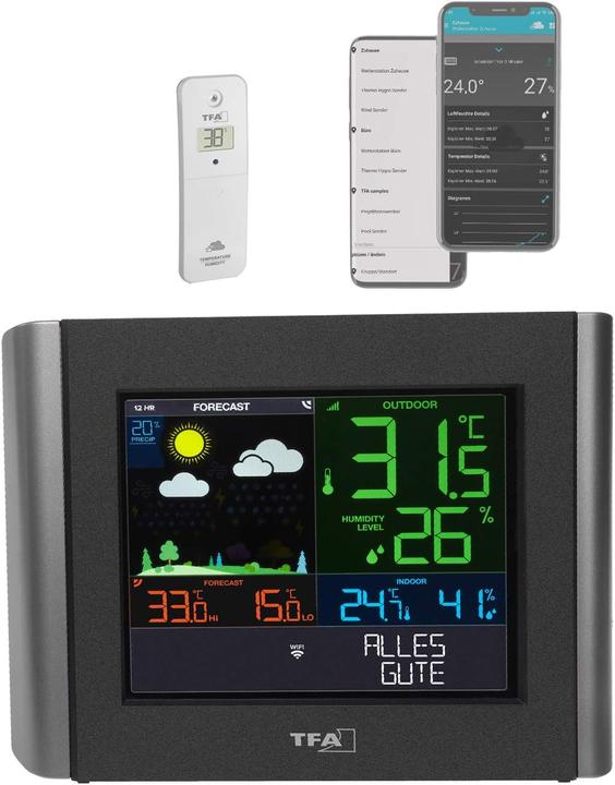 Produktbild TFA VIEW METEO Funk-Wetterstation