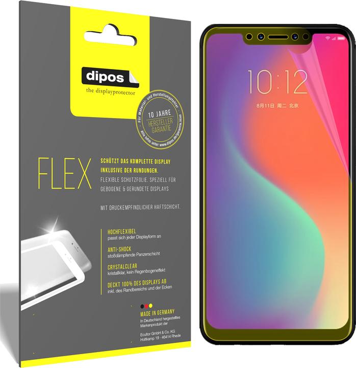 Produktbild Dipos Displayschutzfolie Full-Cover 3D (2 Stück, Lenovo S5 Pro)