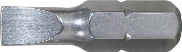 Actual product image KS Tools 1/4" STAINLESS STEEL bit for slotted screws, 25mm, 6,5mm (6.5 mm)